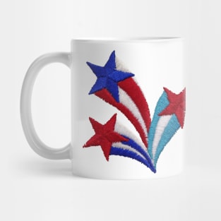 Embroidery American Stars Mug